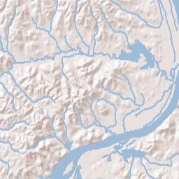 Mount Carmel Tennessee Terrain Map