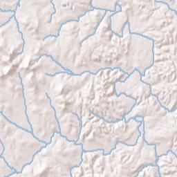 Scribner Tennessee Terrain Map