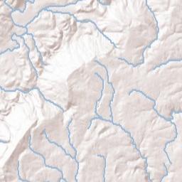 Smithtown Tennessee Terrain Map