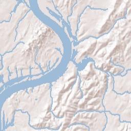 Goodfield Tennessee Terrain Map