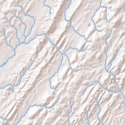 Decatur Hills Tennessee Terrain Map