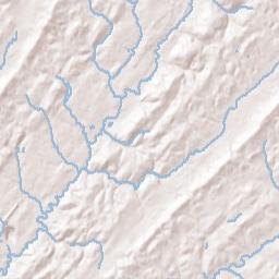 Tellico Hills Tennessee Terrain Map