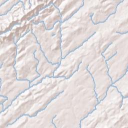 Sherril Heights Tennessee Terrain Map