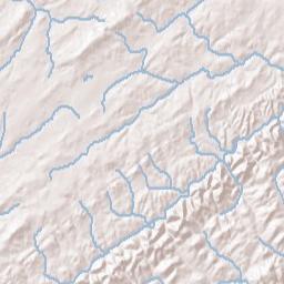 Tevis Tennessee Terrain Map