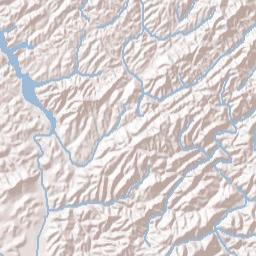 Tariffville Tennessee Terrain Map