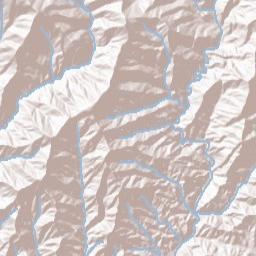 Swain County Terrain Map
