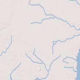 Beaufort County Terrain Map