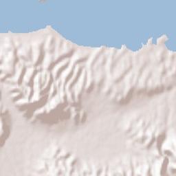 Agía Marína Terrain Map