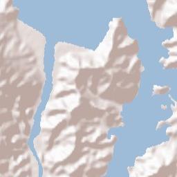 Maizuru-shi Terrain Map