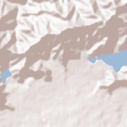 Fujikawaguchiko Terrain Map