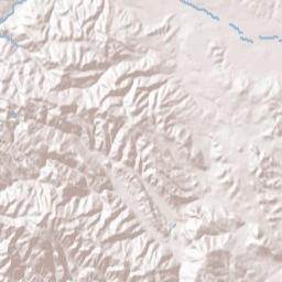 Asuncion California Terrain Map