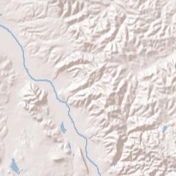 Henry California Terrain Map