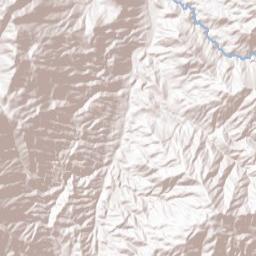 Havilah California Terrain Map