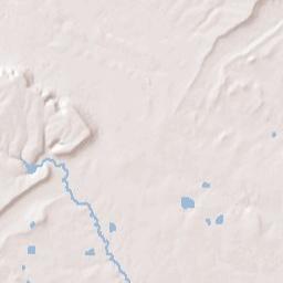 Warner Terrain Map