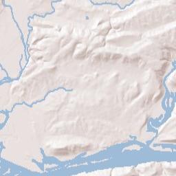 Toney Arkansas Terrain Map