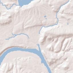 Interstate 40, Ozark, AR 72949, America Terrain Map