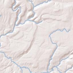 Bare Stone Arkansas Terrain Map