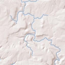 Velvet Ridge Arkansas Terrain Map