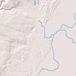 Bradford Arkansas Terrain Map
