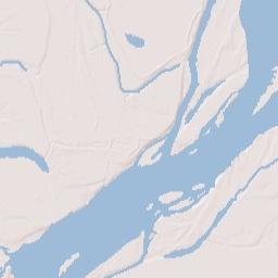 Corona Tennessee Terrain Map