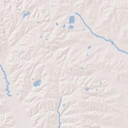 Idaville Tennessee Terrain Map