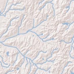 Deanburg Tennessee Terrain Map