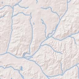 Sweet Lips Tennessee Terrain Map