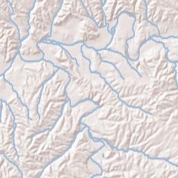 Topsy Tennessee Terrain Map