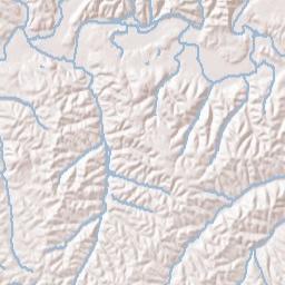 Turkey Track Tennessee Terrain Map