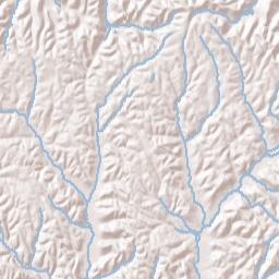 Yokley Tennessee Terrain Map
