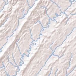 Coile Tennessee Terrain Map