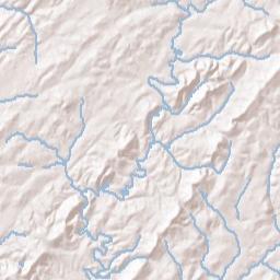 Westwood Heights Tennessee Terrain Map