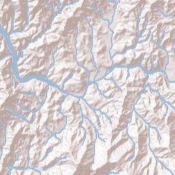 Bryson City Terrain Map