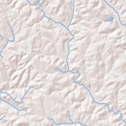 Rutherford County Terrain Map