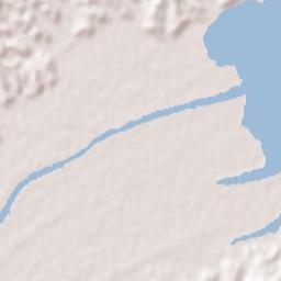 Hiratachō Terrain Map