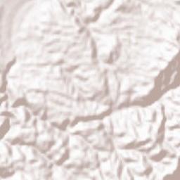 Iida-shi Terrain Map