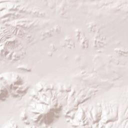 Mars California Terrain Map