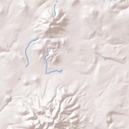 Bishop Place Arizona Terrain Map