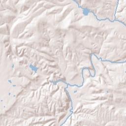 Gobblers Point Arkansas Terrain Map