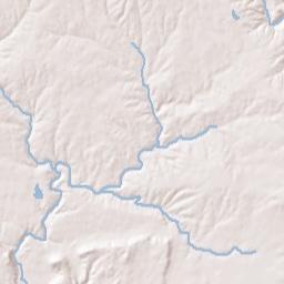 Rose Bud Arkansas Terrain Map