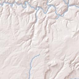 Sidon Arkansas Terrain Map