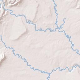 Letona Arkansas Terrain Map