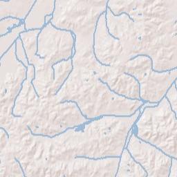 Finger Tennessee Terrain Map