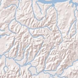 Clifton Tennessee Terrain Map