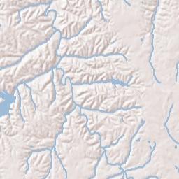 Center Tennessee Terrain Map