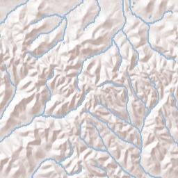 Hawthorne Tennessee Terrain Map