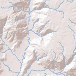 Payne Cove Tennessee Terrain Map