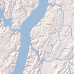 Birchwood Tennessee Terrain Map