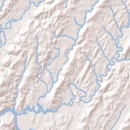 Hillsview Tennessee Terrain Map