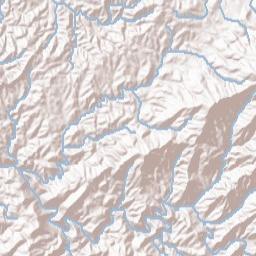 Waucheesi Tennessee Terrain Map